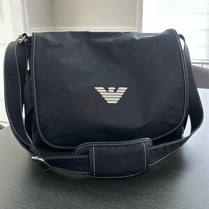 Armani baby bag Navy blue great condition